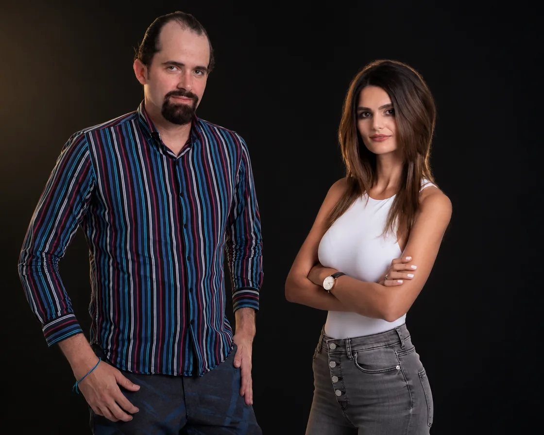 Pedro Consuegra and Laura Busche